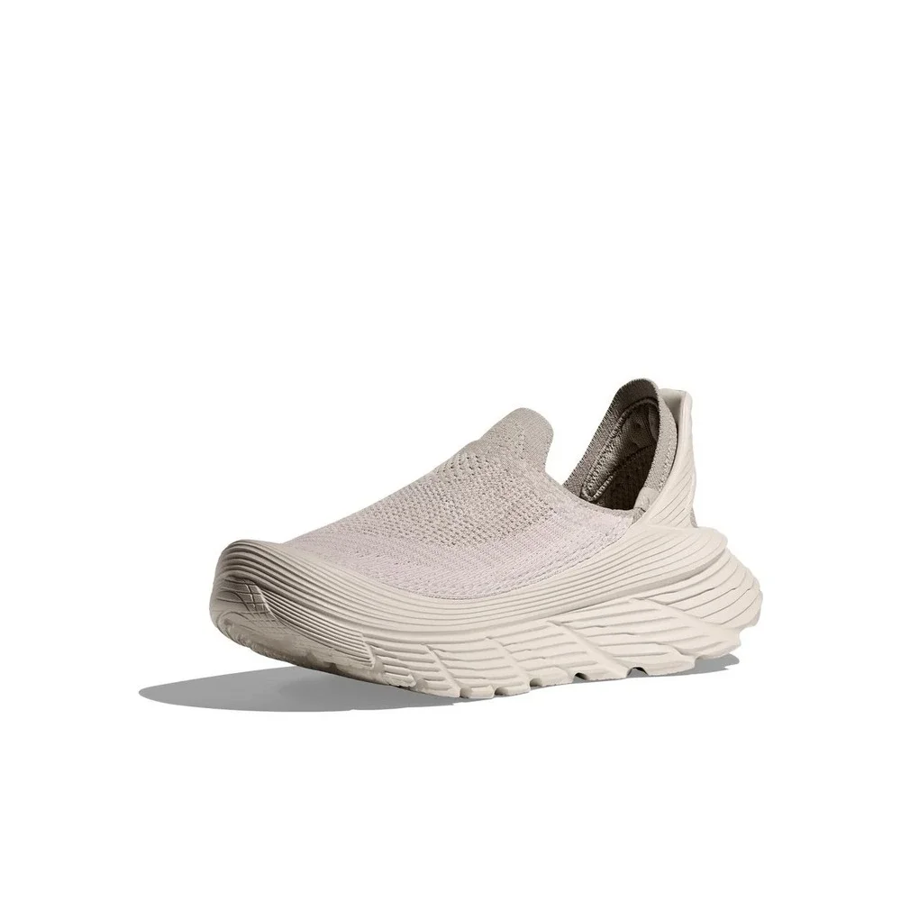 Hoka Restore TC Men's Size 13 Ivory Stucco/Putty Slip-on Shoes‎ NEW